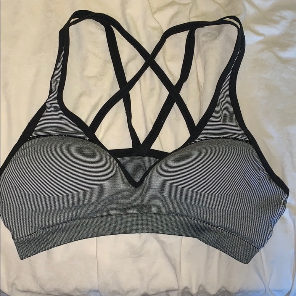 Pink Sports Bra
